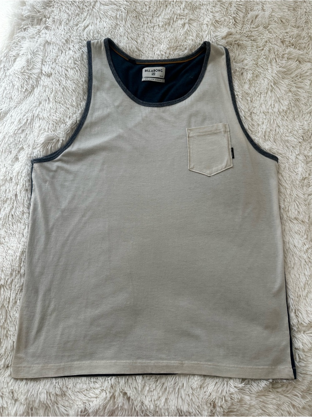 Billabong Zenith Men's Gray Tank Top Size: XL